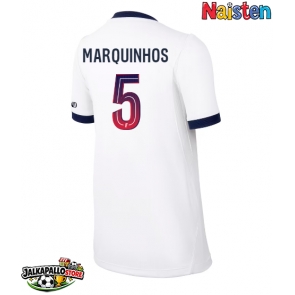 Paris Saint-Germain Marquinhos #5 Vieraspaita Naisten 2026-27 Lyhythihainen